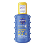 ASDA Nivea Protect & Moisture Pump Spray SPF50+ Sun Cream 200ml- Buy online at McGrocer