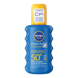 ASDA Nivea Protect & Moisture Pump Spray SPF50+ Sun Cream 200ml- Buy online at McGrocer