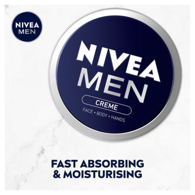 Nivea Men Creme moisturiser 150ml, imported from the UK