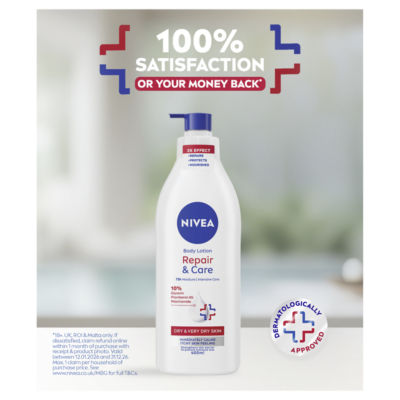 Nivea body lotion for very dry skin 400ml, imported from the UK