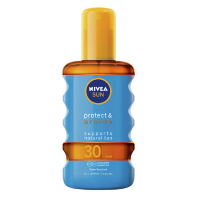 Nivea Protect & Bronze Oil Spray 200ml (British brand)