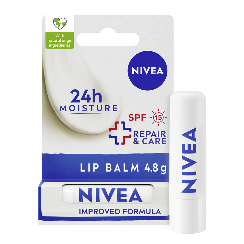 Nivea SPF15 lip balm 4G, imported from the UK