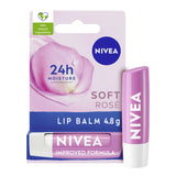 ASDA Nivea Soft Rose Lip Balm 5g- Buy online at McGrocer