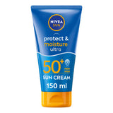 Nivea Protect & Moisture Ultra SPF 50+ sun cream 150ML, imported from the UK