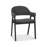Bentley Designs grey fabric armchair 2 pack, imported from the UK