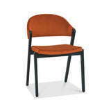 Bentley Designs rust velvet dining chair 2 pack (British brand)