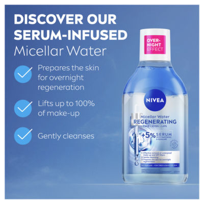 Nivea serum infused micellar water 400ml, UK version
