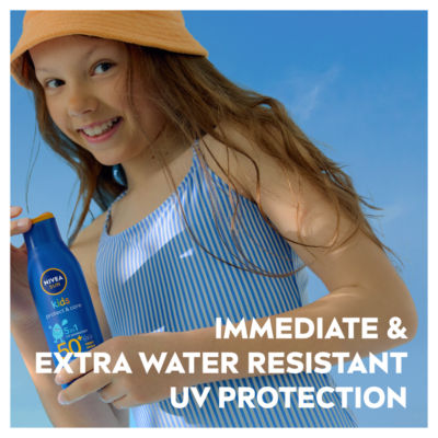 Nivea Kids Protect & Care Sun Cream Lotion 200ml, imported from the UK