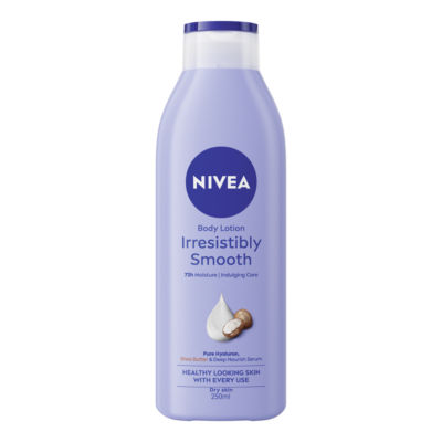Nivea Irresistibly Smooth Body Lotion 250ml, imported from the UK
