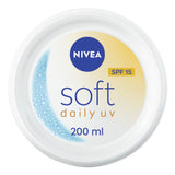 ASDA Nivea Soft Daily UV SPF15 Day Cream 200ml- Buy online at McGrocer