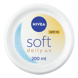 Nivea Soft Daily UV SPF15 moisturiser 200ml (British brand)