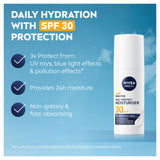 Nivea sensitive moisturiser SPF 30 50ml - British product