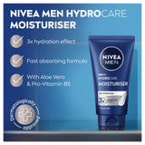 NIVEA MEN Hydrocare face moisturiser 75ml (British brand)