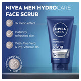 NIVEA MEN face scrub with aloe vera 75ml (British brand)
