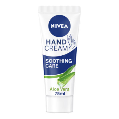 Nivea Aloe Vera hand cream 75ml, imported from the UK