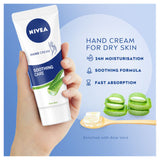 Nivea Aloe Vera hand cream 75ml, imported from the UK