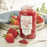 Strawberry preserve 340g, classic English jam, UK version