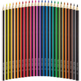 Staedtler Noris colouring pencils pack of 24 (British brand)