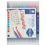 Staedtler calligraphy pens double-ended 12 pack, UK version