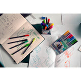 Staedtler triplus Fineliner pens Pack of 10 (British brand)