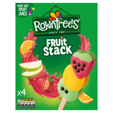 Rowntree's Fruit Stack Apfel-Orangen-Erdbeer-Eis am Stiel, 4 x 70 ml
