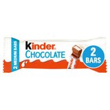 Kinder Milk Chocolate twin pack 42g - British product