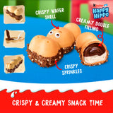 Kinder Happy Hippo chocolate cream wafer biscuits multipack 103g, imported from the UK