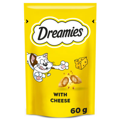 ASDA Dreamies Cheese Cat Treat Biscuits 60g- Buy online at McGrocer