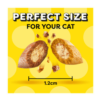 DREAMIES cat treat biscuits chicken and duck flavour 60g, UK version