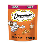 ASDA Dreamies Cat Treat Biscuits with Chicken Flavour 200g- Buy online at McGrocer
