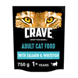 ASDA Crave Natural Grain Free Adult Dry Cat Food Salmon & Whitefish 750g- Buy online at McGrocer