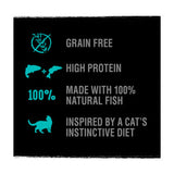 Crave grain free dry cat food salmon whitefish 750g, UK version