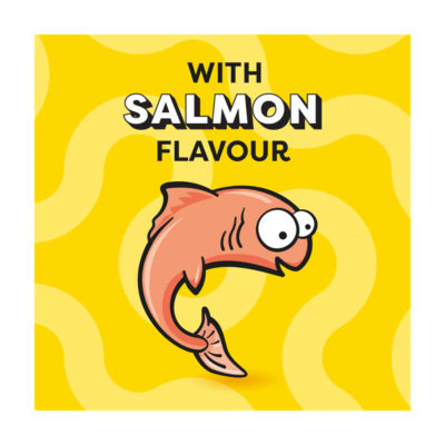 Dreamies cat treats salmon flavour 350g - British product