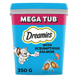 Dreamies cat treats salmon flavour 350g - British product
