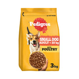 ASDA Pedigree Complete Adult Small Dog Poultry and Vegetables Dry Dog Food 3kg- Buy online at McGrocer