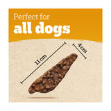 Pedigree Superfood dog treats beef blueberries 70g, imported from the UK
