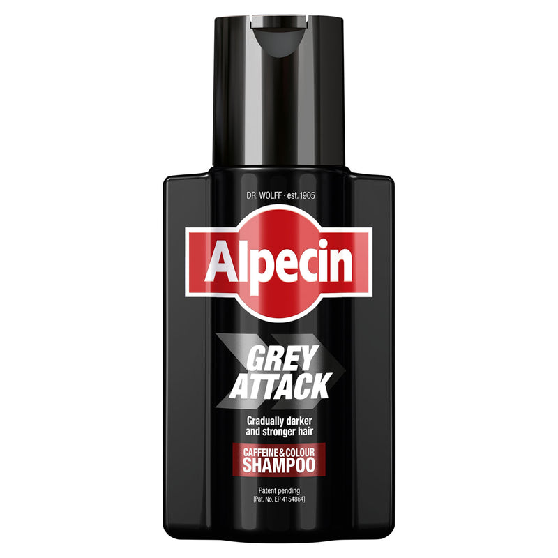 Alpecin Grey Attack Caffeine & Colour Shampoo 200ml - British product