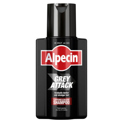 Alpecin Grey Attack Caffeine & Colour Shampoo 200ml - British product