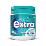 Wrigley's Cool Breeze sugar-free chewing gum 60 pieces, UK version