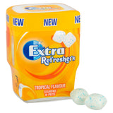 Wrigley's sugarfree tropical flavour chewing gum in a 30-piece bottle (British brand)