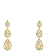 Harrods Boucheron Serpent Bohème Yellow Gold Pendant Earrings- Buy online at McGrocer