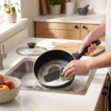 Salter Mega Thermo 18cm aluminium saucepan, imported from the UK