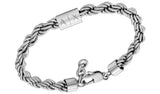 Argos Armani Exchange Men's Silver Stainless Steel Chain Bracelet- Buy online at McGrocer