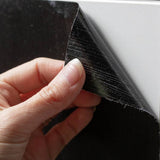 D-C-Fix Quadro Black self-adhesive vinyl film 150cm x 67.5cm - British product