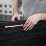 D-C-Fix Quadro Black self-adhesive vinyl film 150cm x 67.5cm - British product