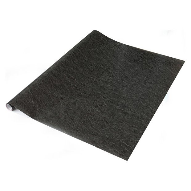 D-C-Fix Black Slate self-adhesive vinyl film roll (British brand)
