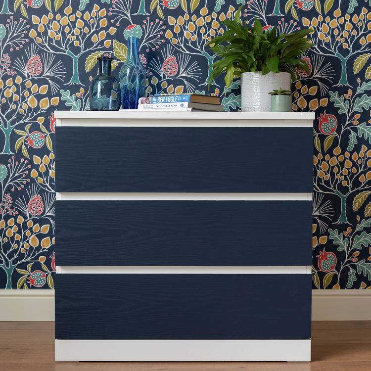D-C-Fix Navy Wood self-adhesive vinyl film 1500cm - British product