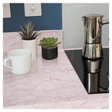 D-C-Fix Marble Pink self adhesive vinyl film - British product