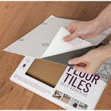 D-C-Fix Victorian peel and stick vinyl floor tiles 30.5cm square (British brand)