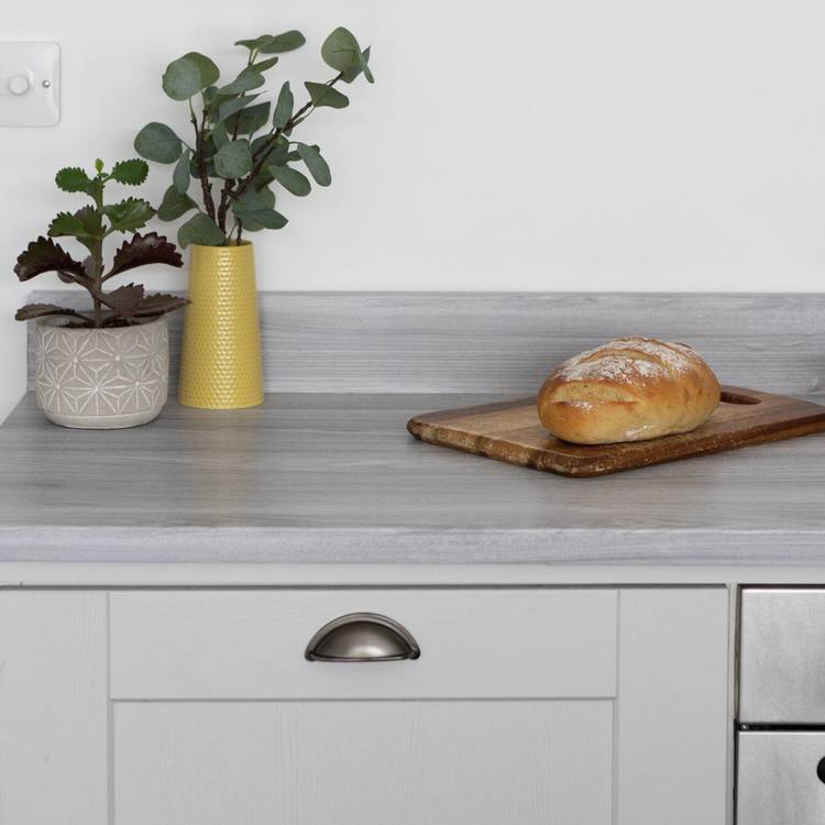 D-C-Fix self-adhesive vinyl film Sangallo Grey 150cm (British brand)
